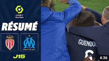 AS MONACO - OLYMPIQUE DE MARSEILLE (2 - 3) - Highlights - (ASM - OM) / 2022-2023