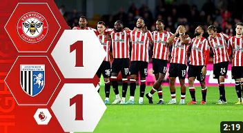 Brentford out of Carabao Cup | Bees 1-1 Gillingham (5-6 on penalties)