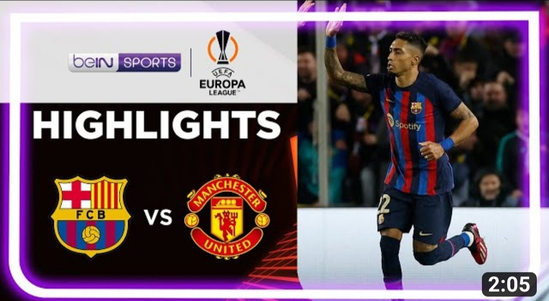 Barcelona 2-2 Manchester United | Europa League 22/23 Extended Match Highlights