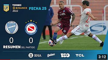 #TorneoBinance | Fecha 25 | resumen de Godoy Cruz - Argentinos