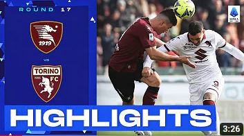 Salernitana-Torino 1-1 | The spoils are shared at the Arechi: Goals & Highlights | Serie A 2022/23