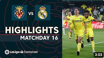 Resumen de Villarreal CF vs Real Madrid (2-1)