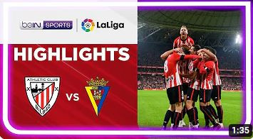 Athletic Club 4-1 Cadiz | LaLiga 22/23 Match Highlights