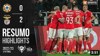 Highlights | Resumo: Varzim SC 0-2 Benfica (Taça de Portugal 22/23)