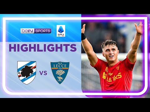 Sampdoria 0-2 Lecce | Serie A 22/23 Match Highlights