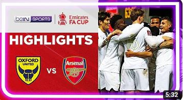 Oxford United 0-3 Arsenal | FA Cup 22/23 Match Highlights