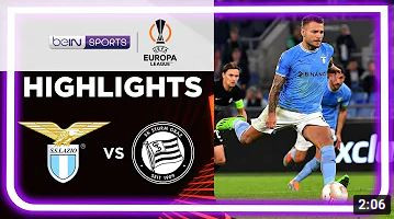Lazio 2-2 SK Sturm Graz | Europa League 22/23 Match Highlights