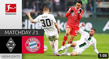 5-Goal-Spectacle! | Borussia M'gladbach - Bayern München 3-2 | Highlights | MD 21 – Bundesliga 22/23