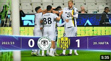 A. Konyaspor - MKE Ankaragücü (0-1) Highlights/Özet | Spor Toto Süper Lig - 2022/23