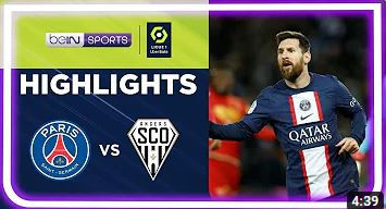 PSG 2-0 Angers | Ligue 1 22/23 Match Highlights