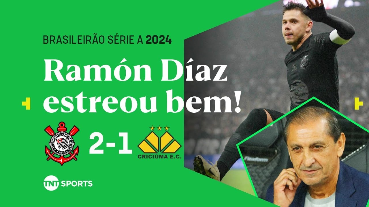 #ไฮไลท์ฟุตบอล [ โครินเธียนส์ 2 - 1 คริคูม่า ] บราซิล ซีรี่ย์เอ 2024/17.7.67