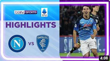 Napoli 2-0 Empoli | Serie A 22/23 Match Highlights