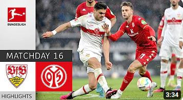 HIGHLIGHTS BUNDESLIGA 2022/2023 | STUTTGART - MAINZ 05 | ALLE TORE SPIELTAG 16