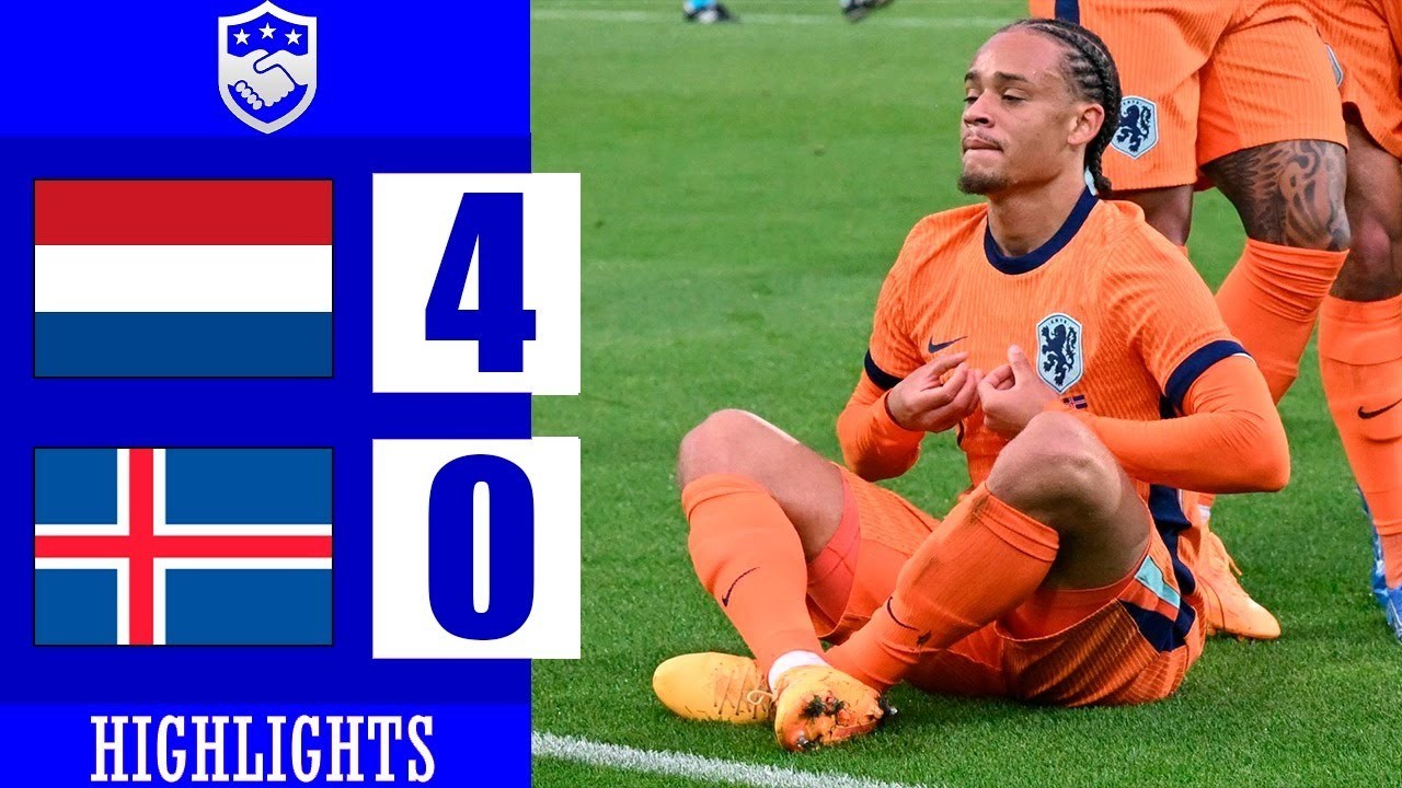 #ไฮไลท์ฟุตบอล [ เนเธอร์แลนด์ 4 - 0 ไอซ์แลนด์ ] กระชับมิตรทีมชาติ 2024/11.6.67