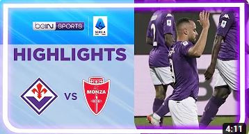 Fiorentina 1-1 Monza | Serie A 22/23 Match Highlights