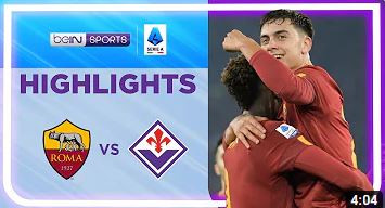 Roma 2-0 Fiorentina | Serie A 22/23 Match Highlights