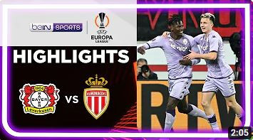 Leverkusen 2-3 AS Monaco | Europa League 22/23 Match Highlights