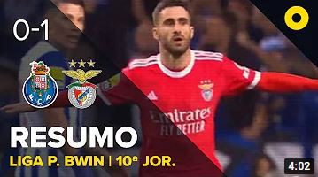 Resumo: FC Porto 0-1 Benfica - Liga Portugal bwin | SPORT TV