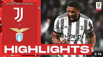 Juventus-Lazio 1-0 | Juventus knock Lazio out: Goal & Highlights | Coppa Italia Frecciarossa 2022/23