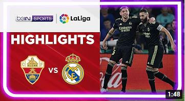 Elche 0-3 Real Madrid | LaLiga 22/23 Match Highlights