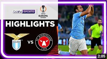 Lazio 2-1 Midtjylland | Europa League 22/23 Match Highlights