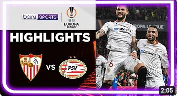 Sevilla 3-0 PSV | Europa League 22/23 Match Highlights